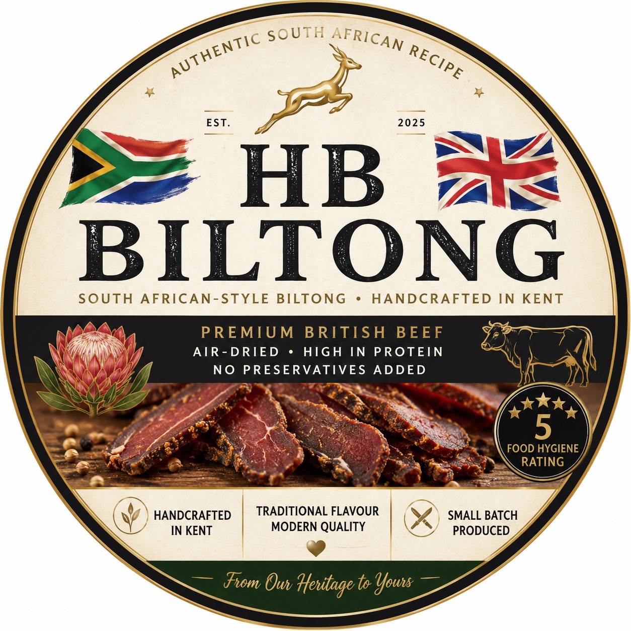 HB Biltong flagship product